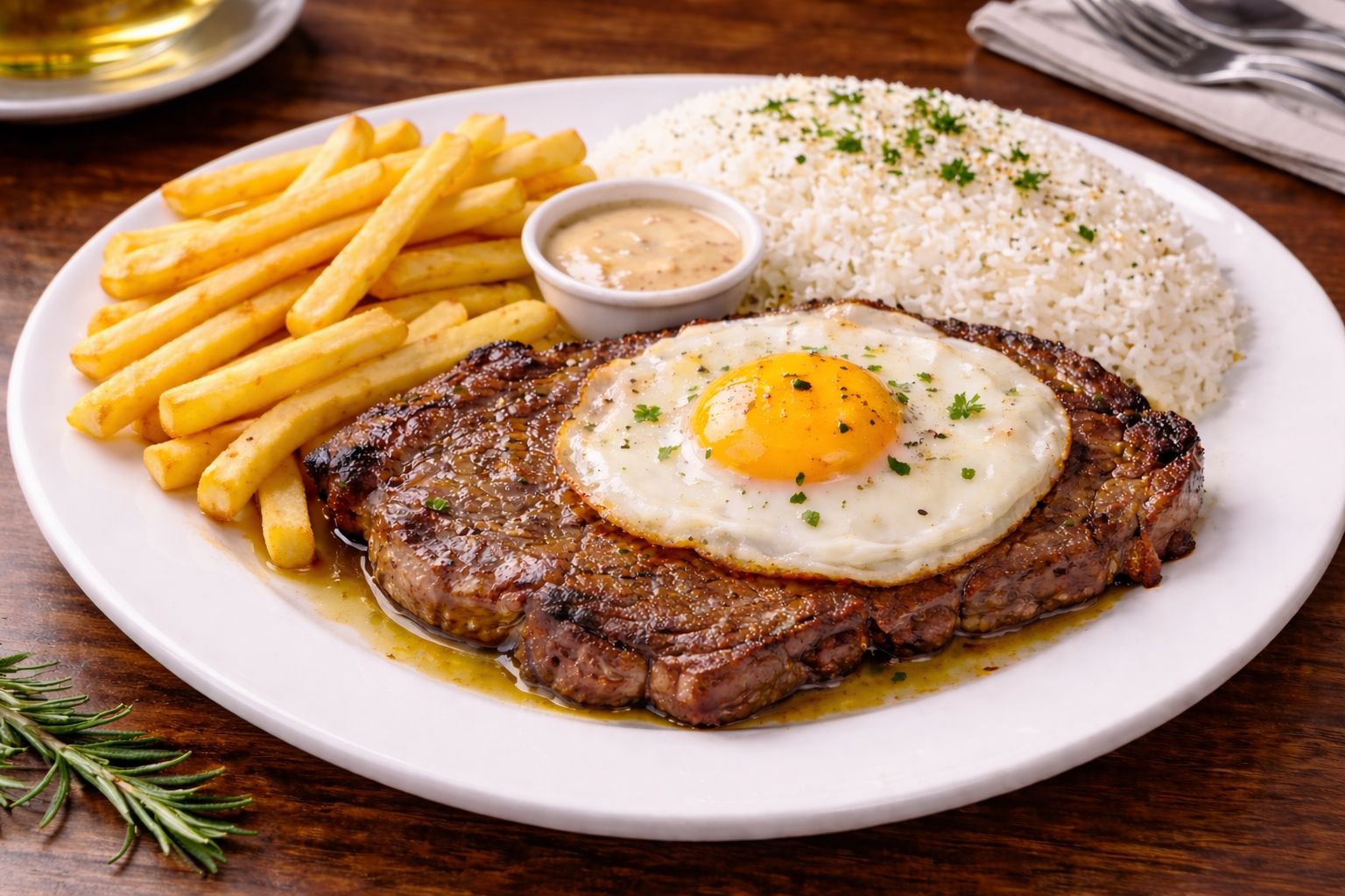 Rindsteak Bitoque Art