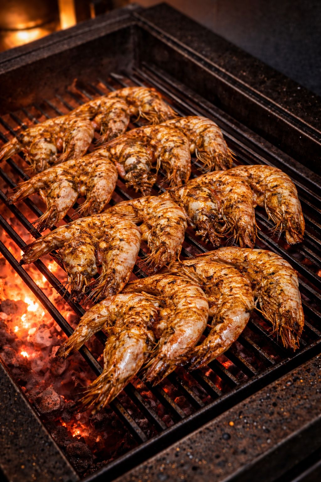 Riesen Krevetten Spiess